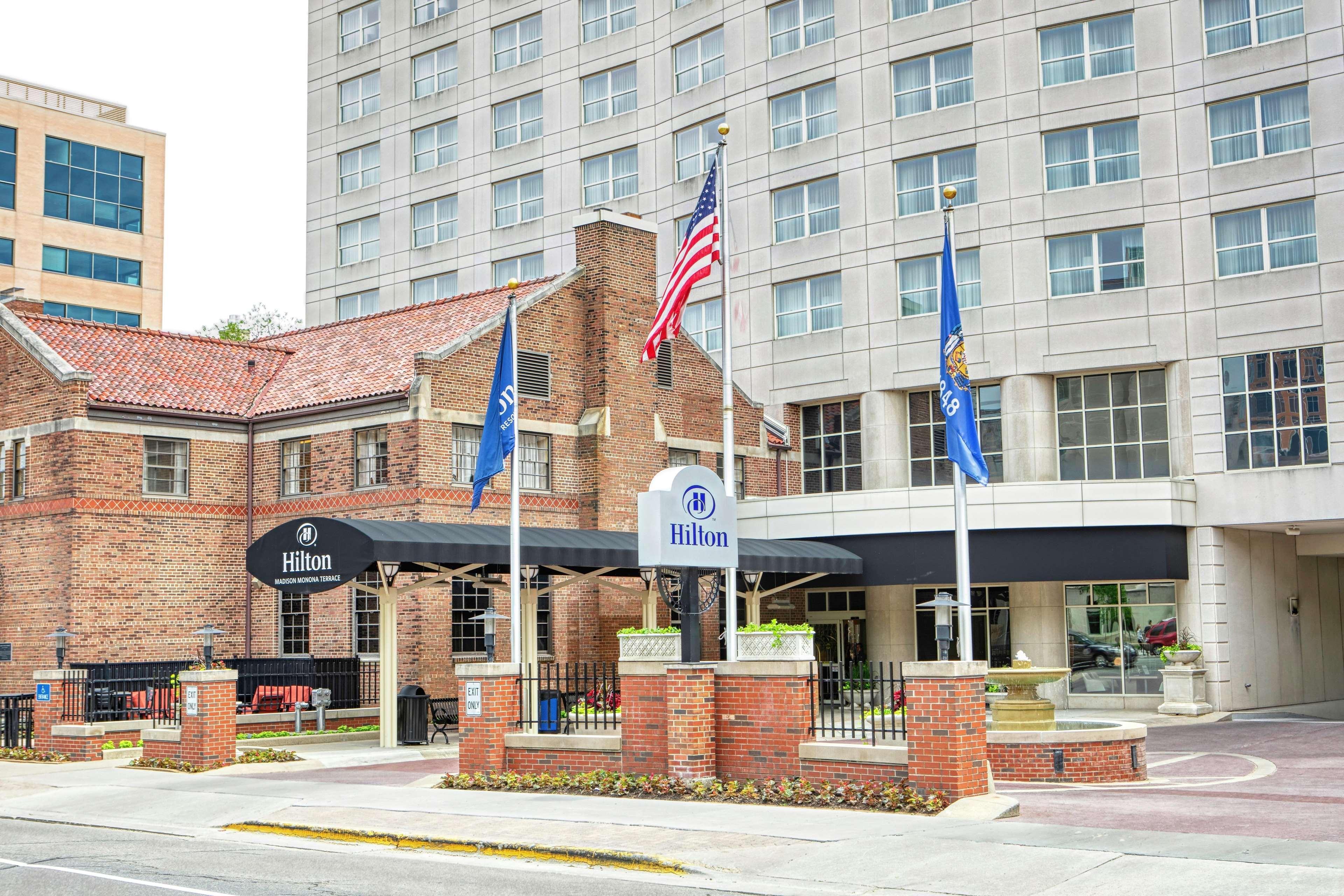Hilton Madison Monona Terrace Hotel Exterior foto