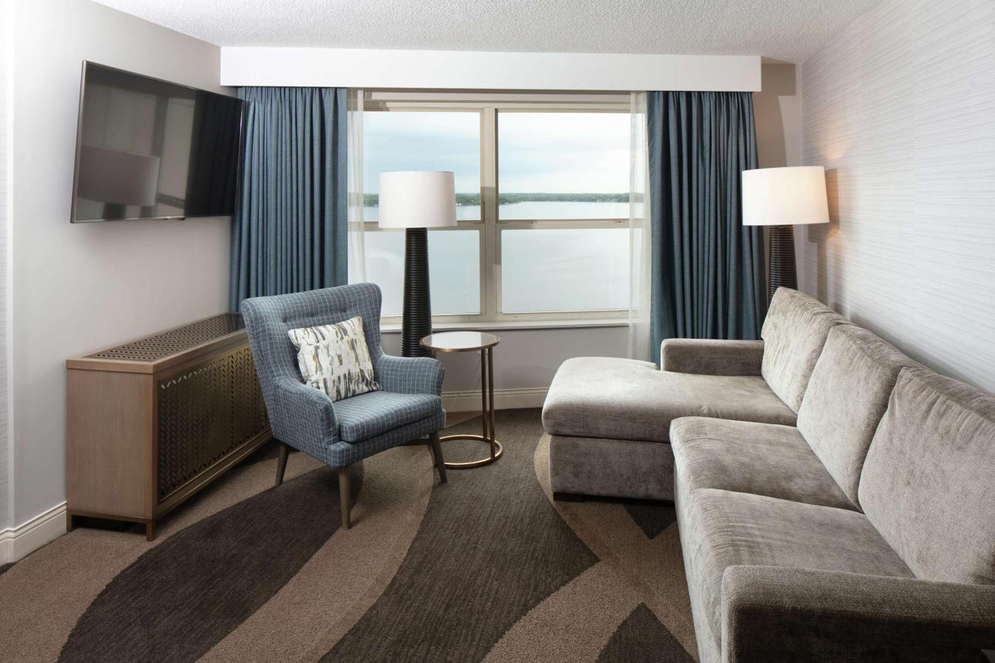 Hilton Madison Monona Terrace Hotel Exterior foto